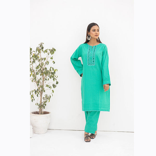 2 PC Luxury Cotton Stitched  RLC-V-2-07