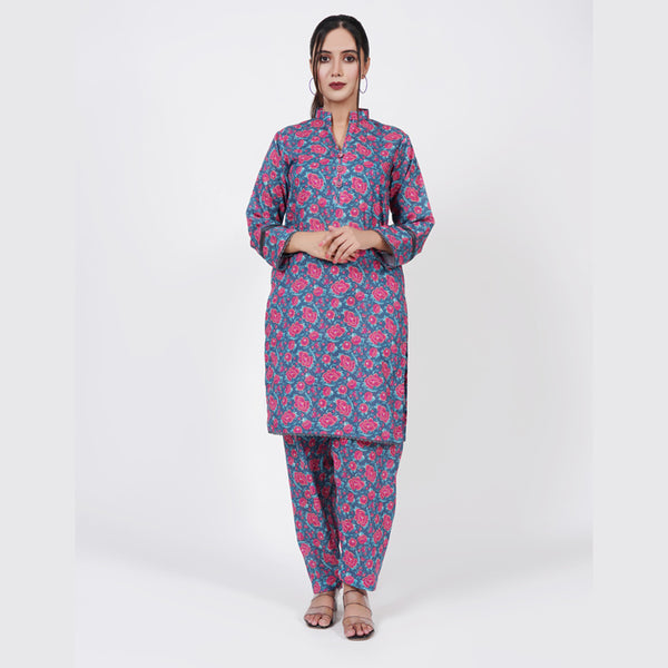 KHADDAR PRINTED 2PC RKD-V1-07