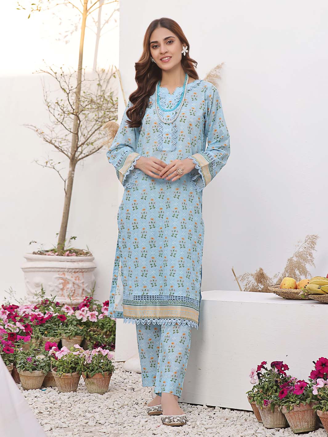 2 PC LAWN Stitched  RLS-2-08