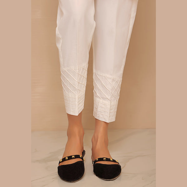 Trouser Off-White Cotton RT-06